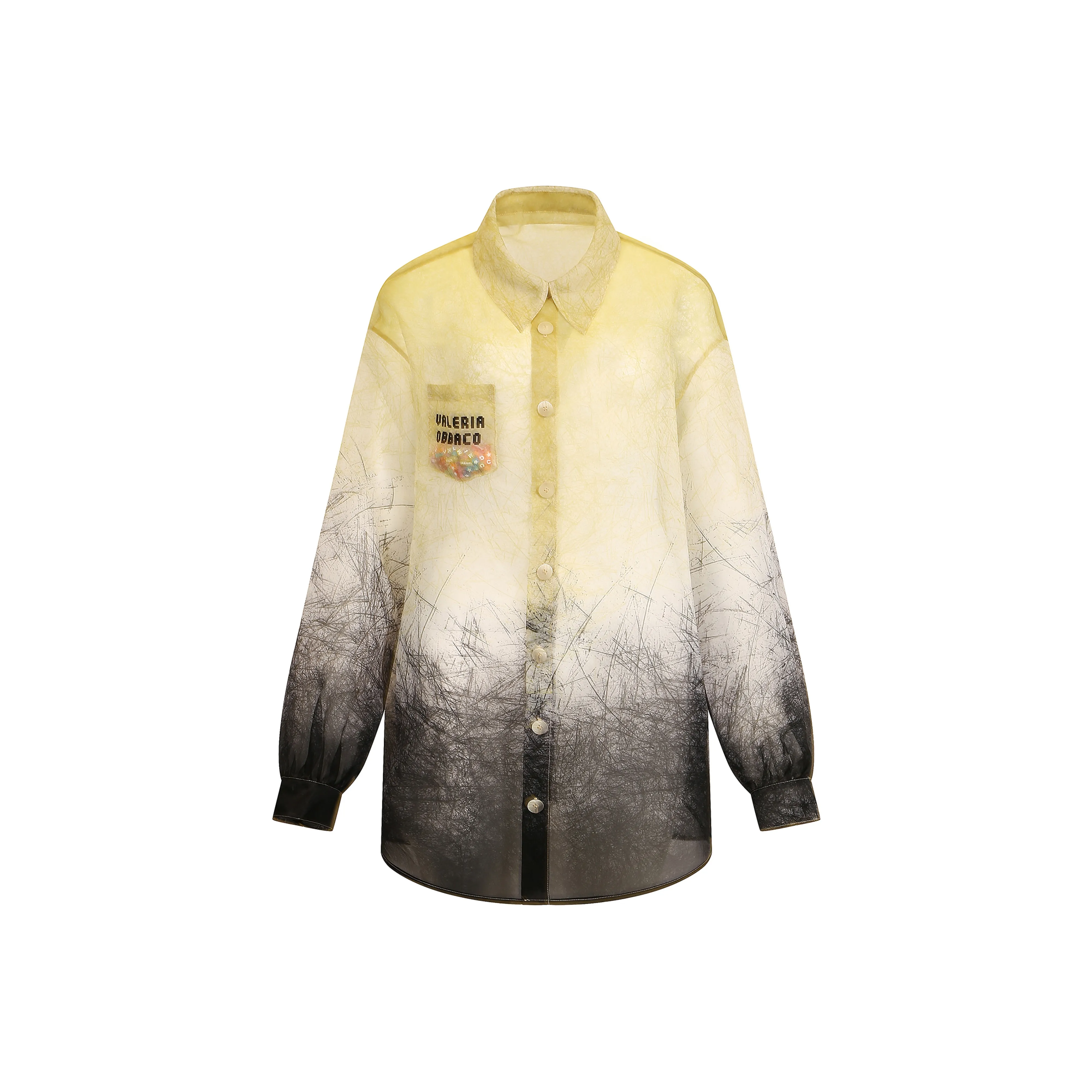 Valeria Obbaco Желтые Унисекс Рубашки