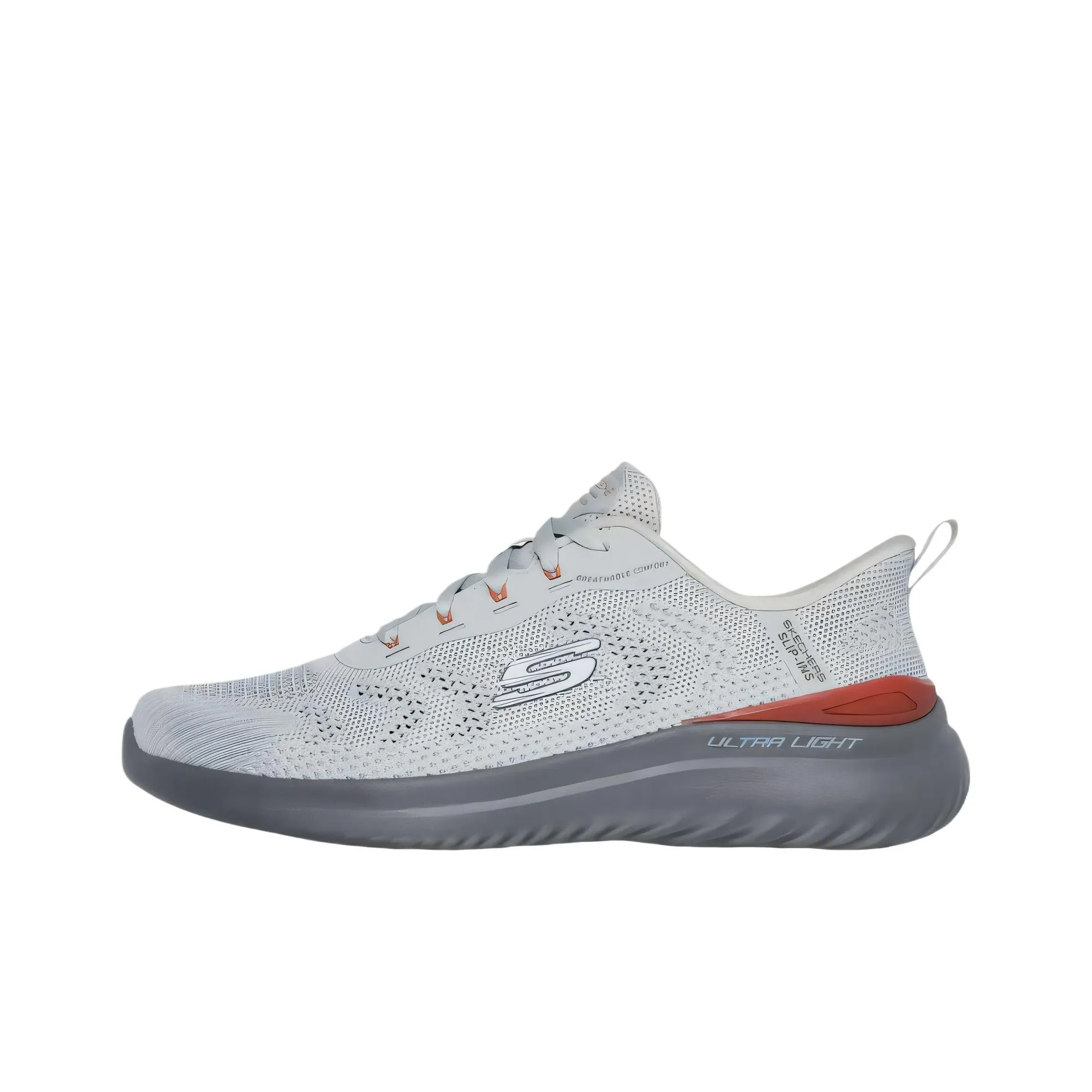 Skechers BOUNDER 2,0 Low Топ Тренировочные Кроссовки Мужские Серые