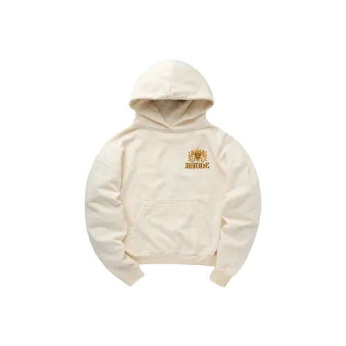 Rhude Белый Мужские Свитшоты