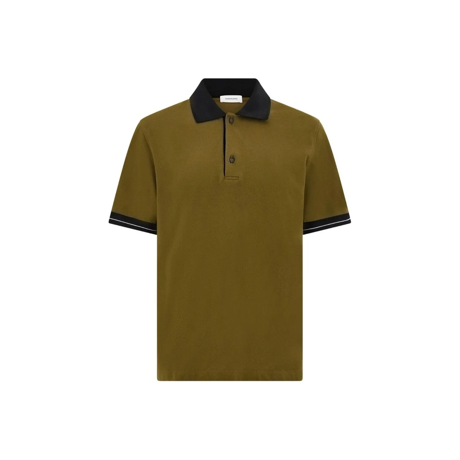 Ferragamo Contrast Polo Shirt