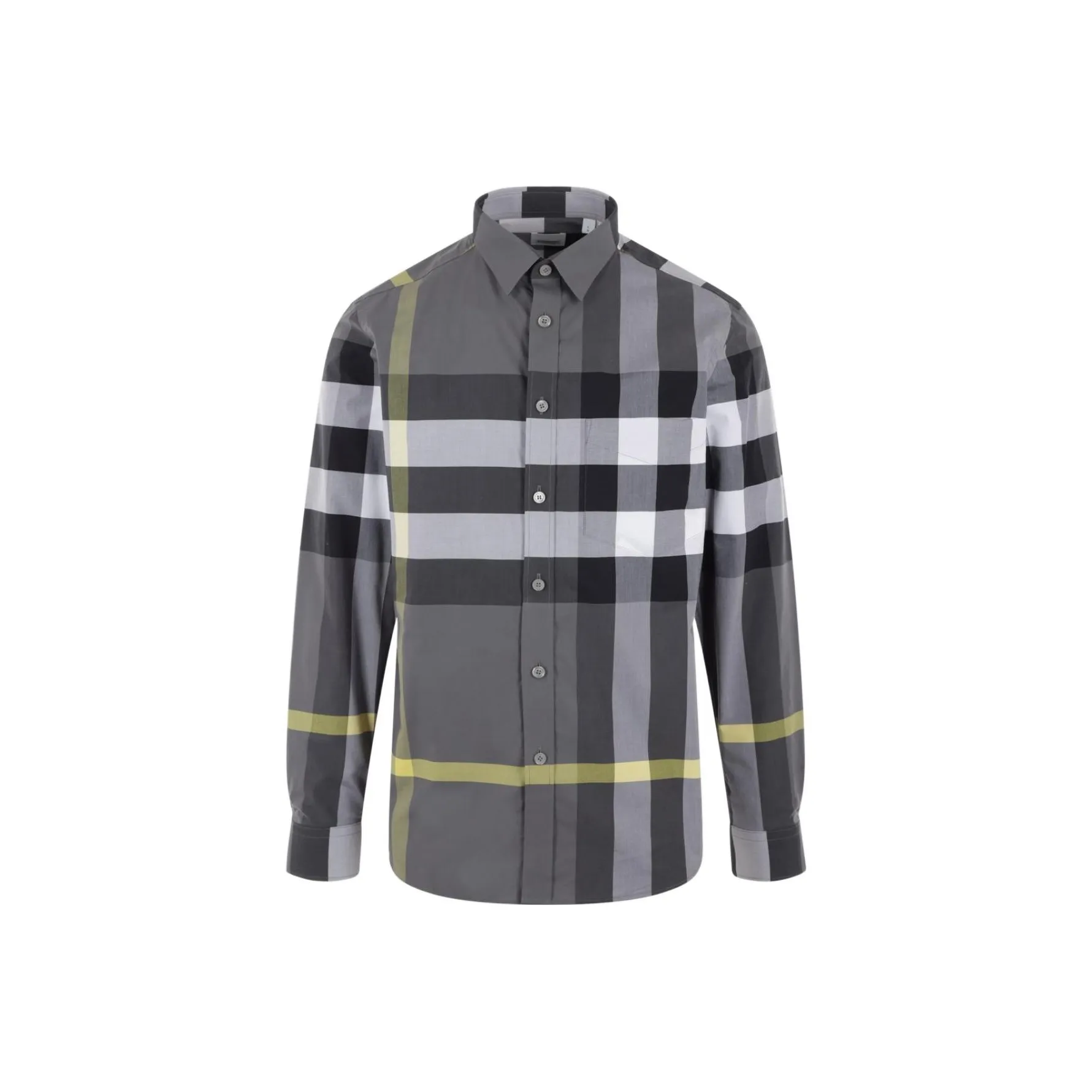 Burberry Серые Мужские Рубашки