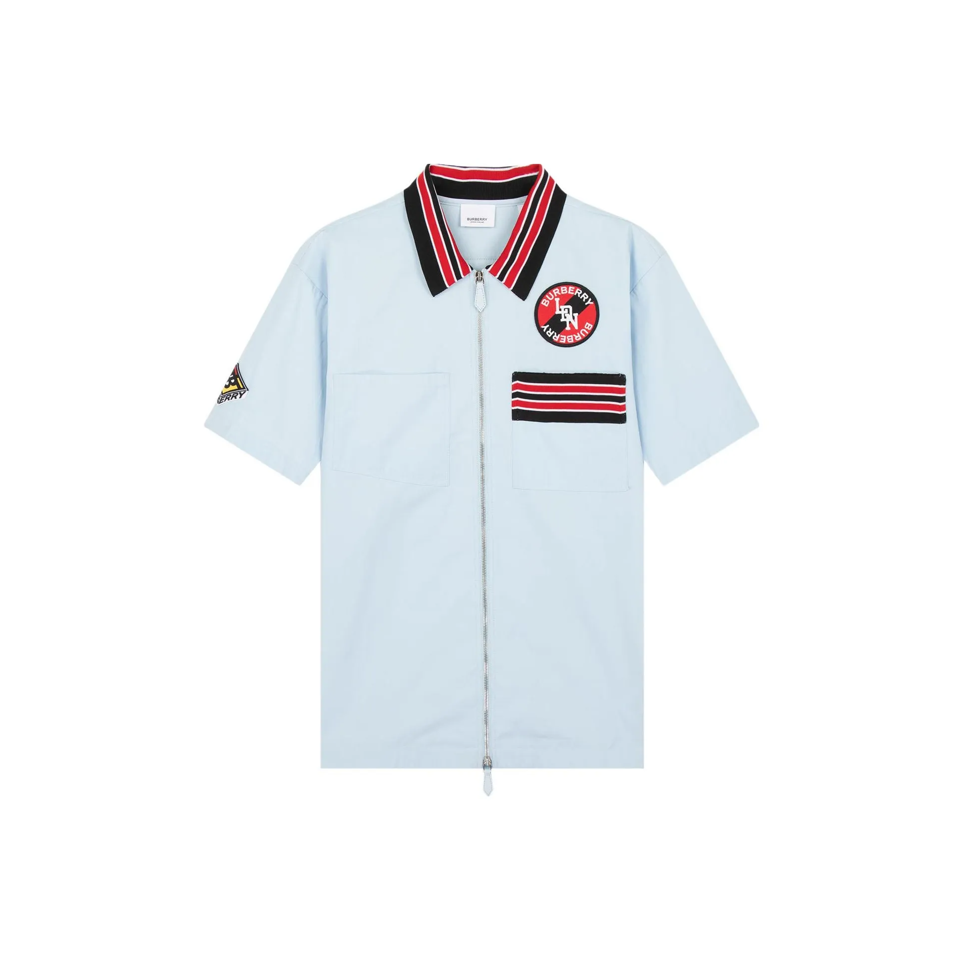 Burberry Shirts Men's Light Blue