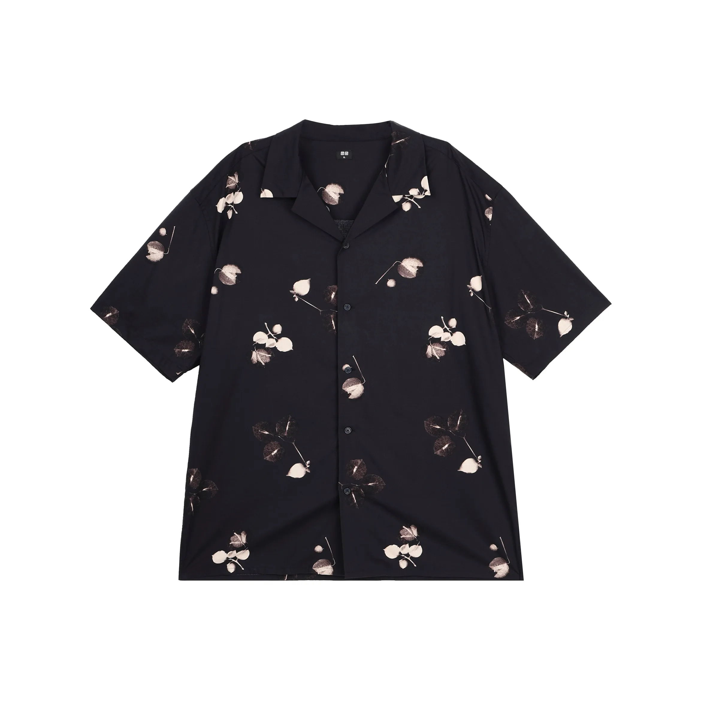 UNIQLO Черные Унисекс Рубашки