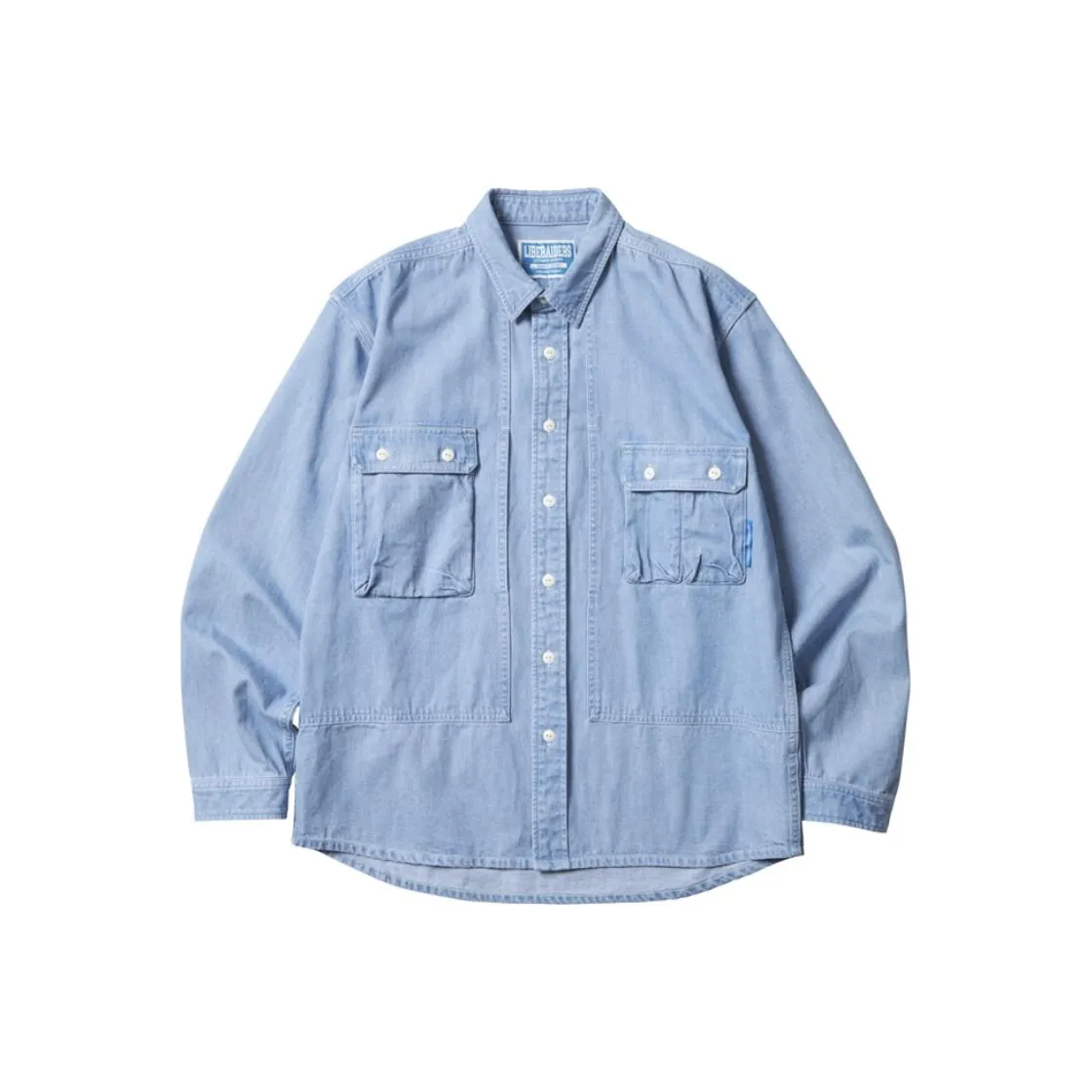 Liberaiders FW24 Рубашка Мужская Синяя