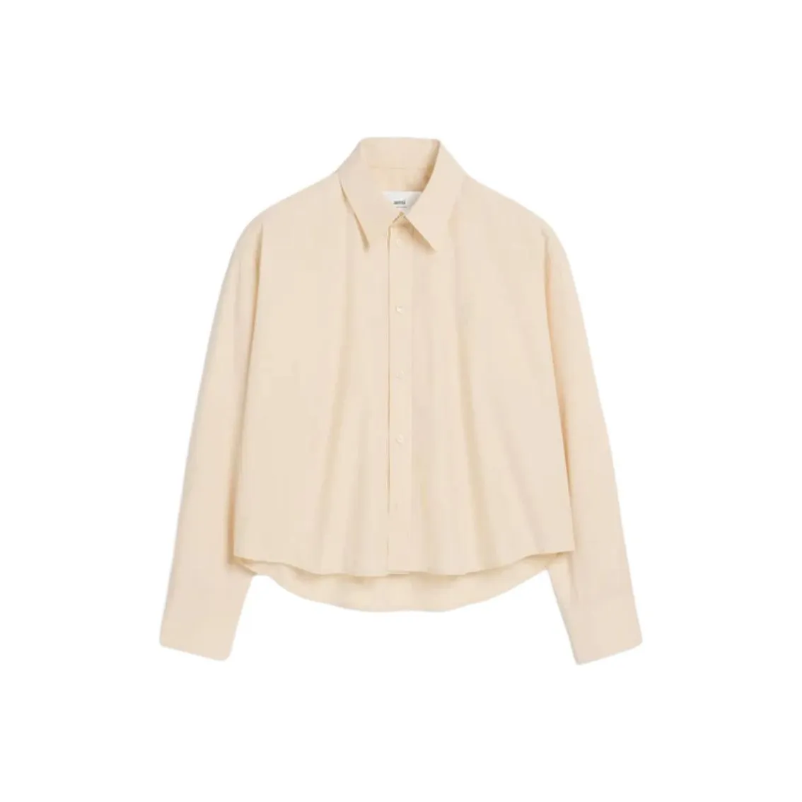 Ami Paris Ami De Coeur Cropped Shirt