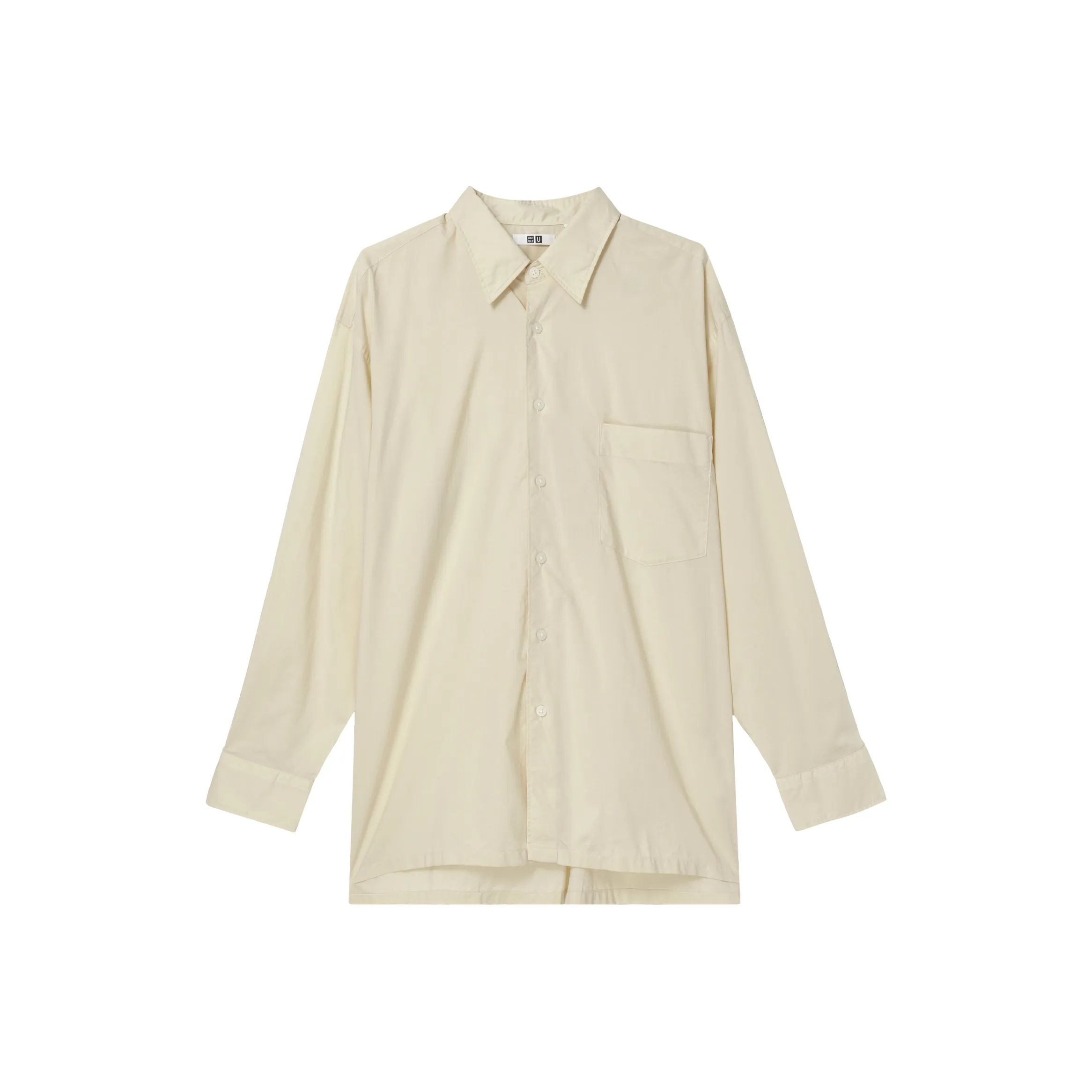 Uniqlo U Collection Рубашка Мужская Кремовая
