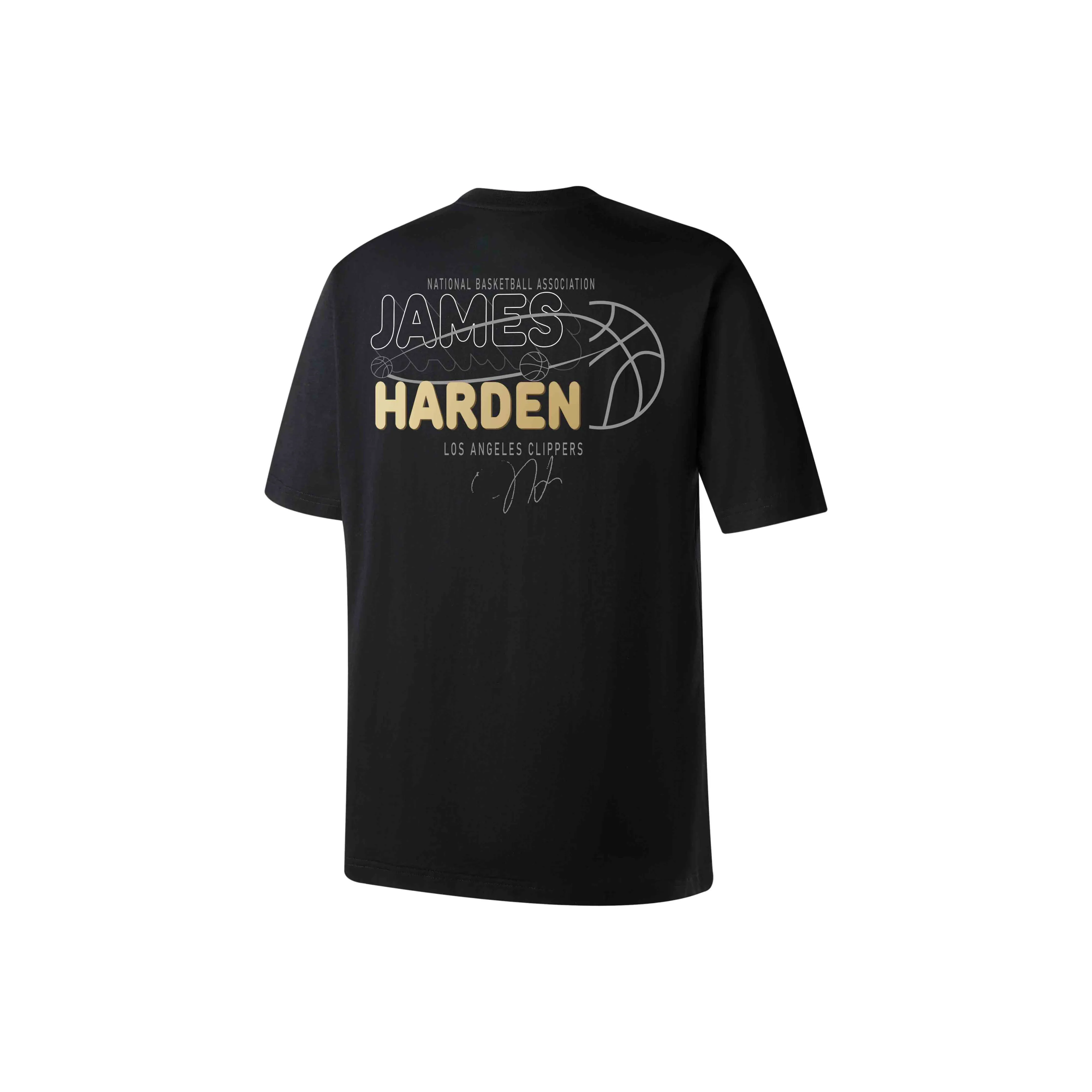 NBA Черный Унисекс Футболки