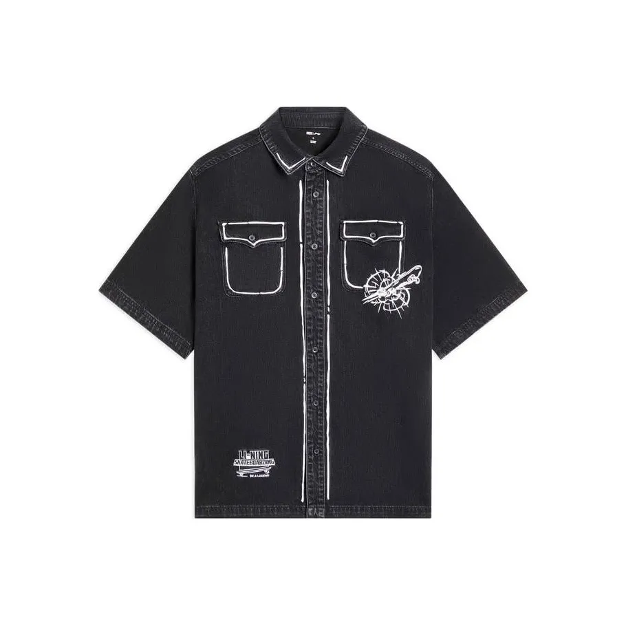 LiNing x MARVEL Shirt Men's Black