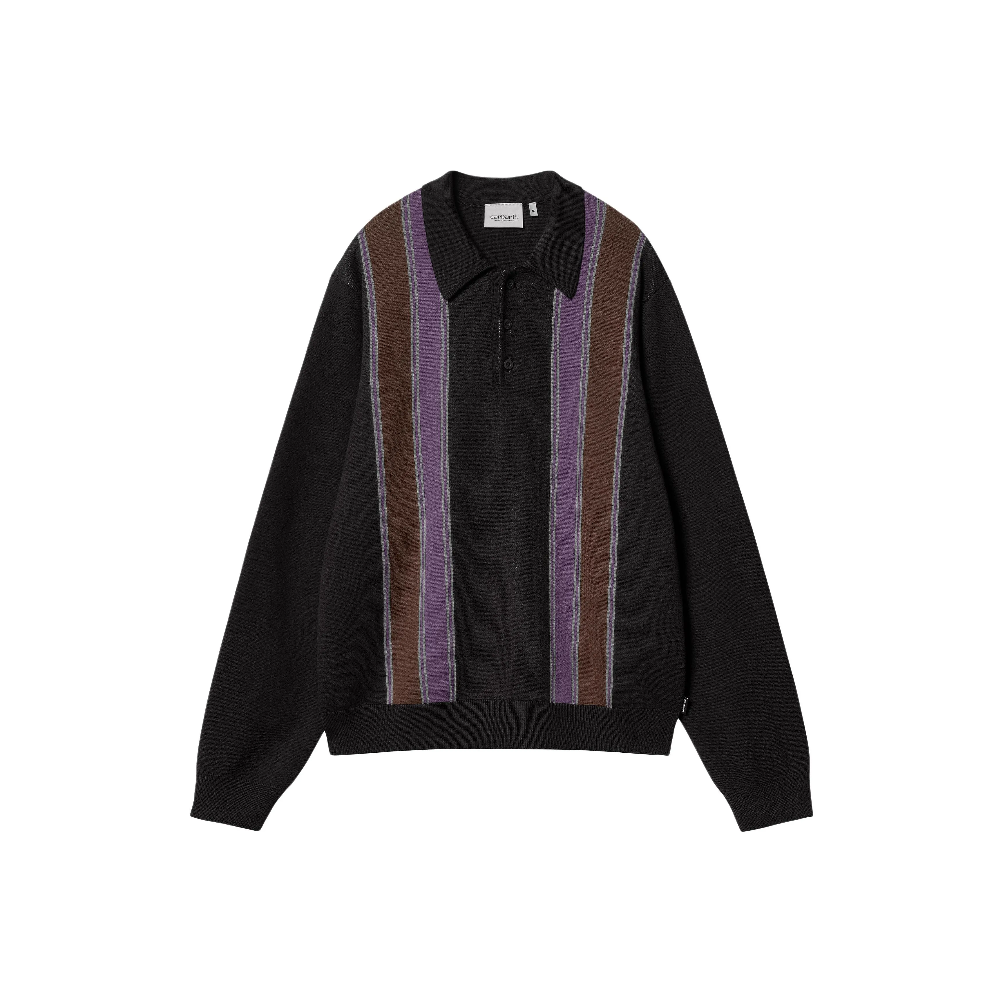 Carhartt WIP FW24 Polo Shirts Men's Black
