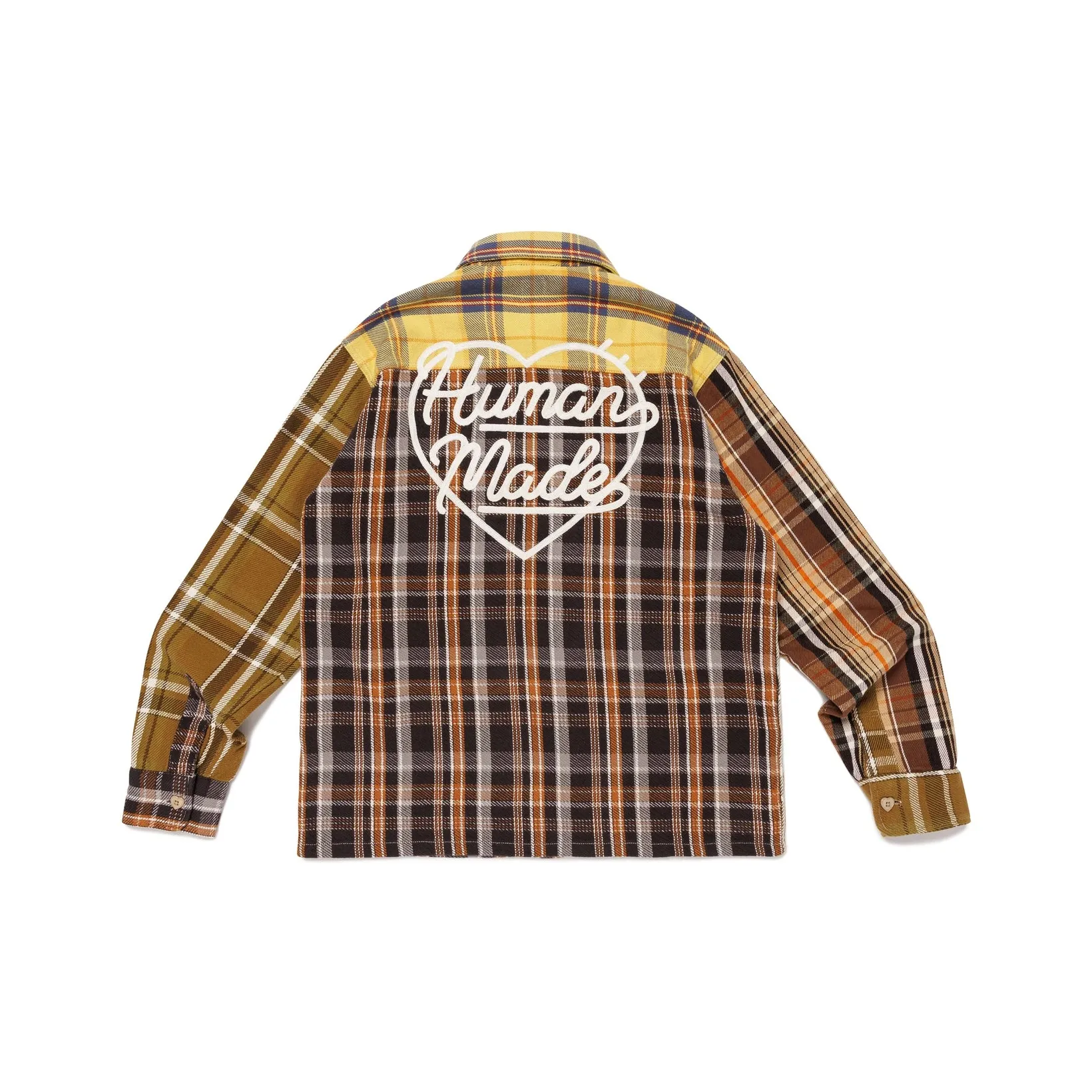 HUMAN MADE Patchwork Plaid Shirt