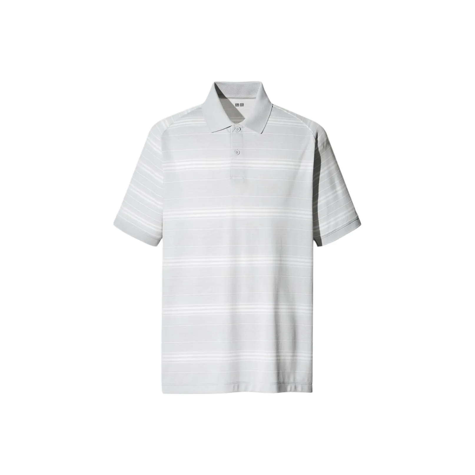 UNIQLO Polo Shirt Unisex Light Gray