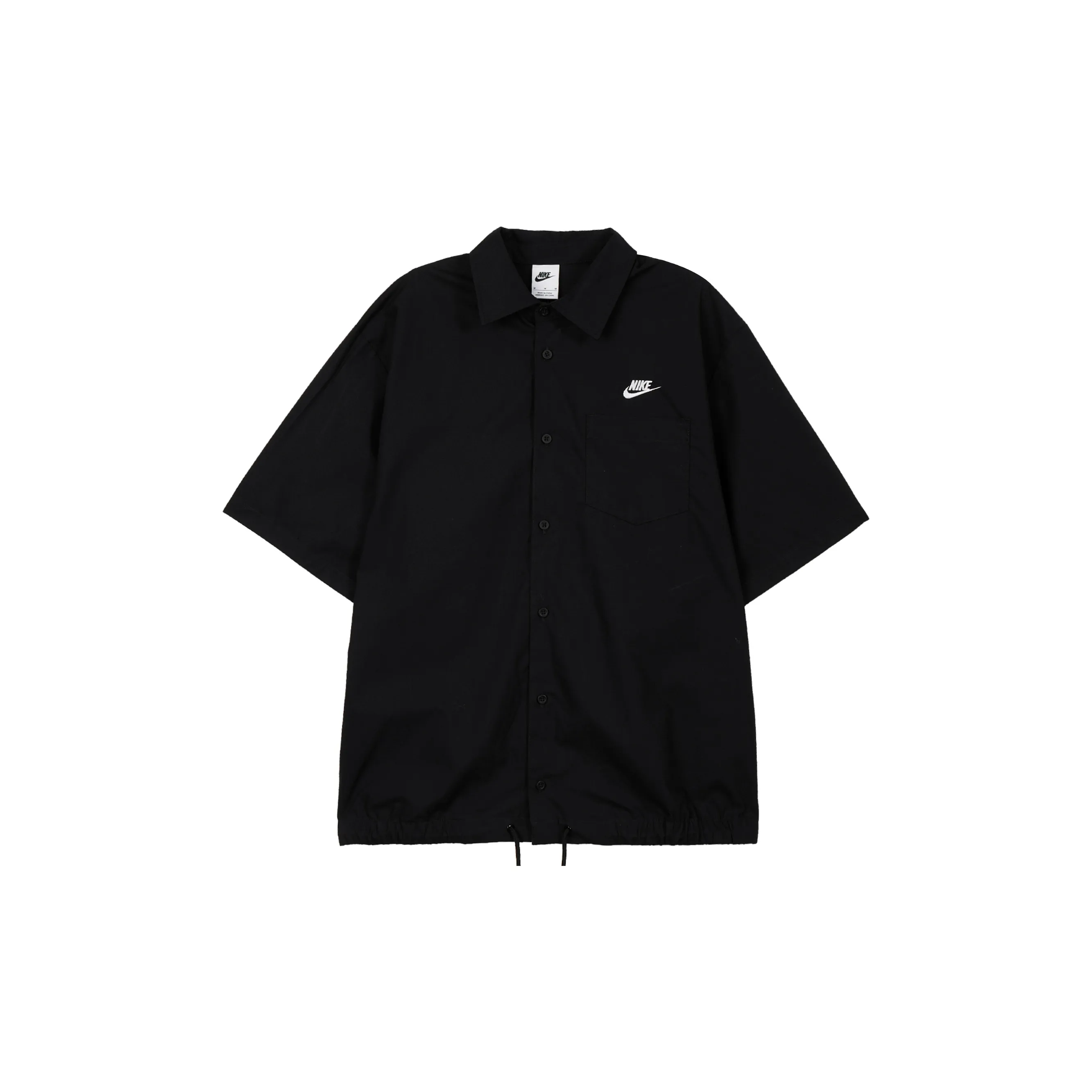 Nike Club Черная Мужская Рубашка