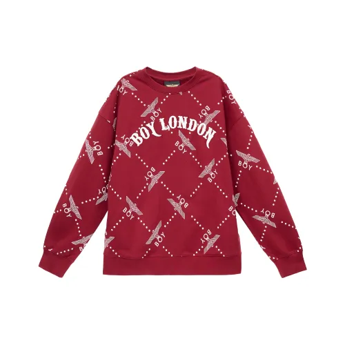 BOY LONDON Красный Унисекс Свитшоты
