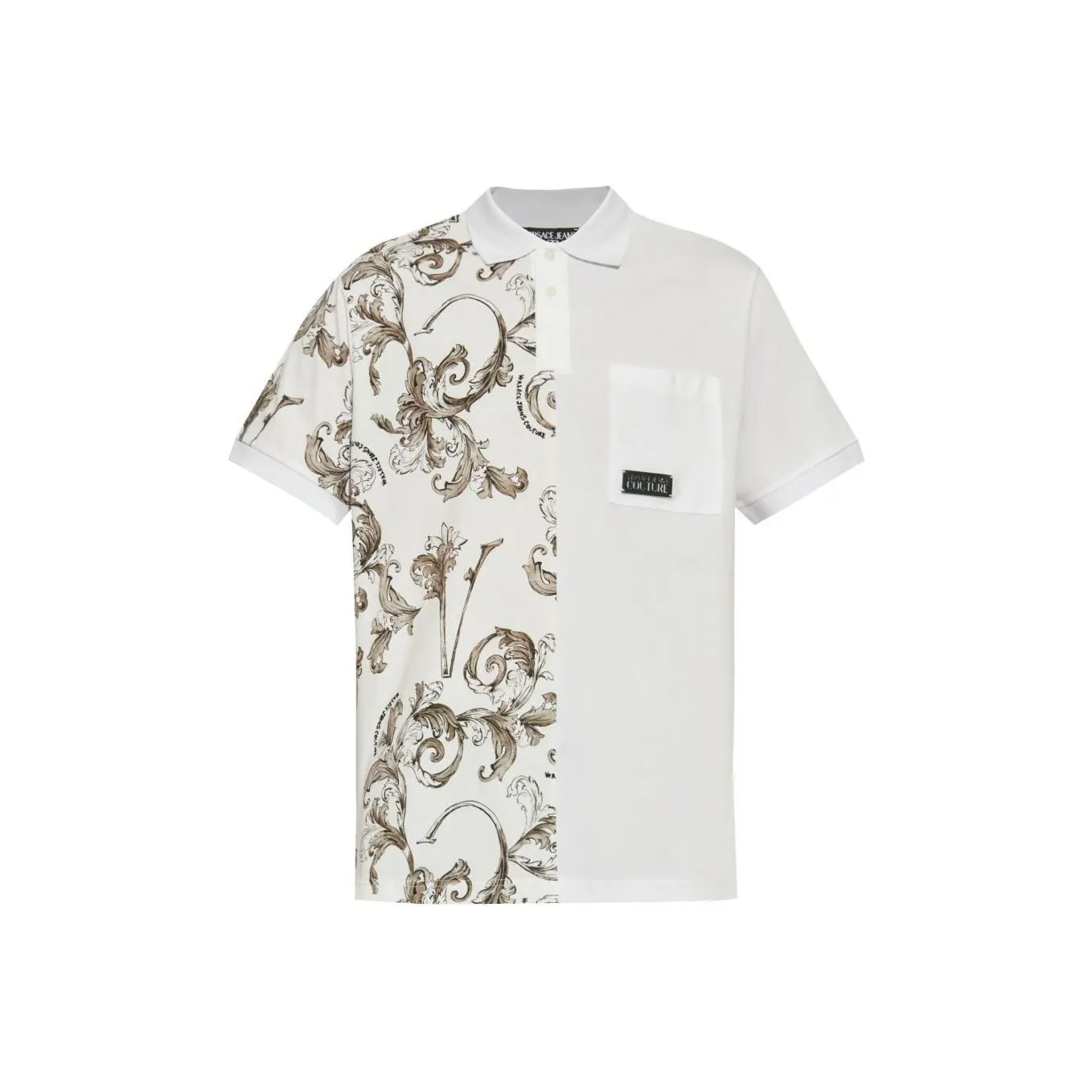 VERSACE JEANS COUTURE Baroque Print T Shirt