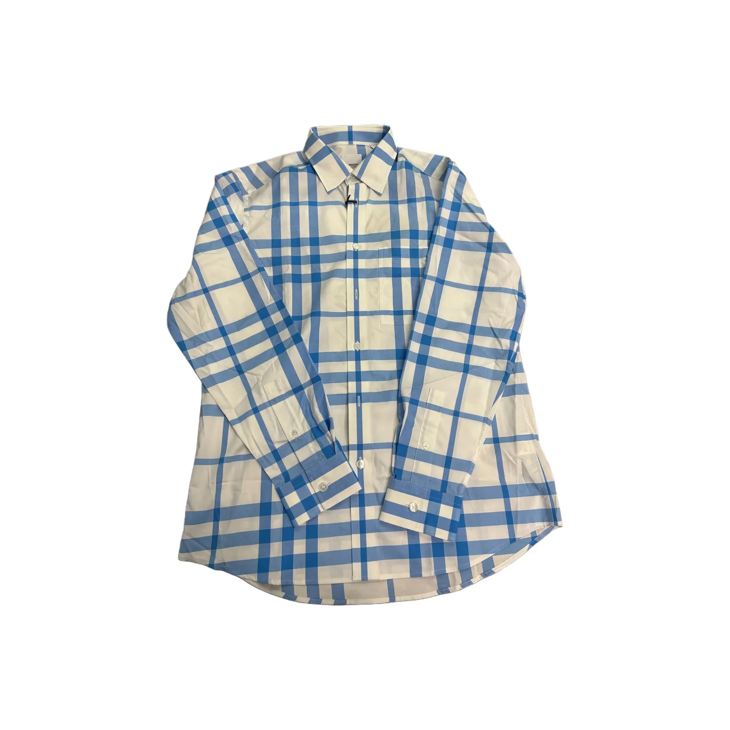 Burberry Shirts Men's Blue
