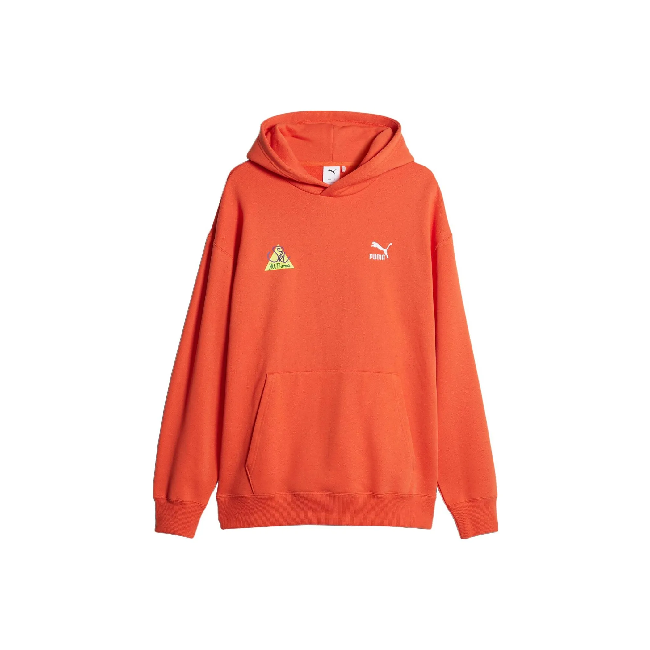 PUMA THE NEVERWORN II Оранжевый Красный Мужской Свитшот