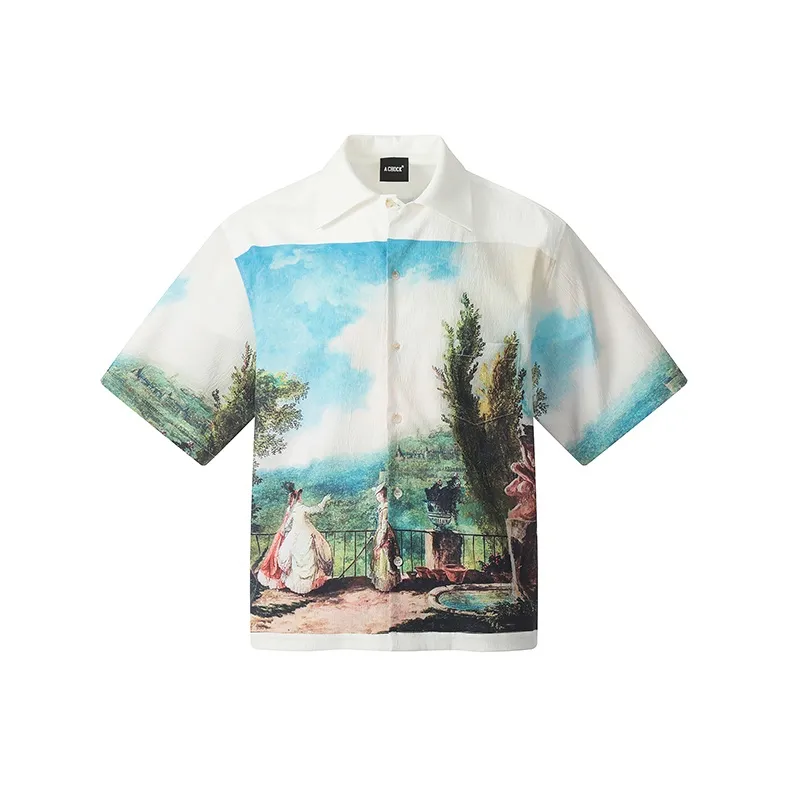 A Chock Белая Унисекс Рубашка