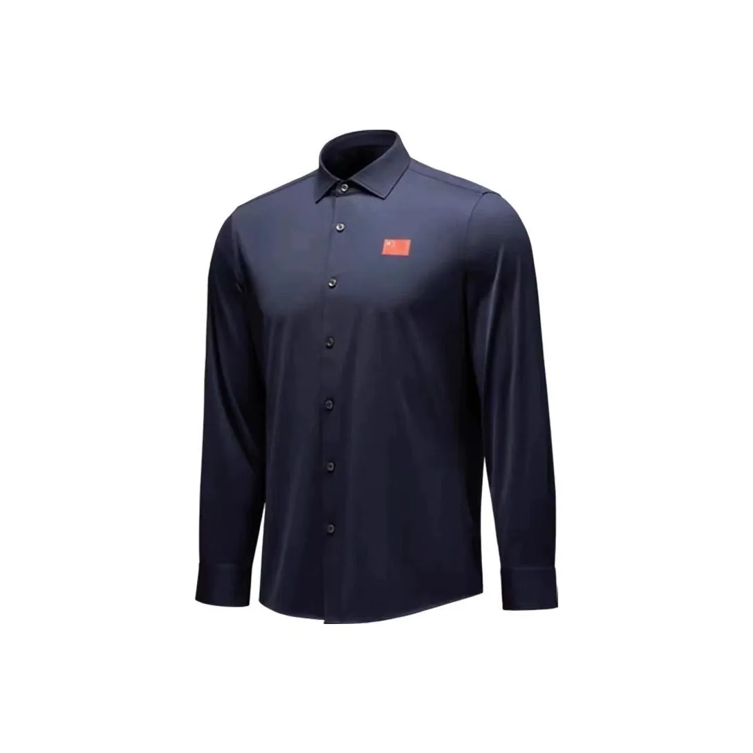 ANTA Легенда Синий Мужская Рубашка