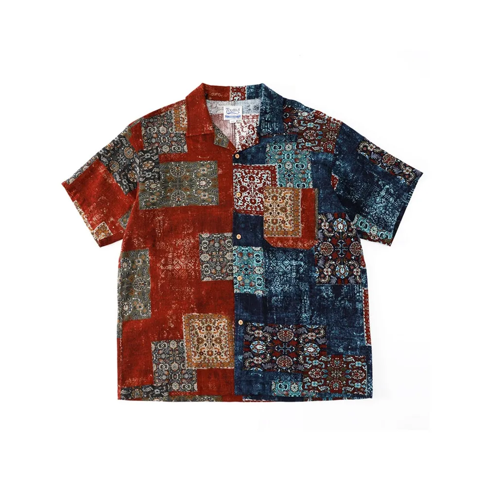 TEKABLU Shirt Unisex Hundred Families Blue Red