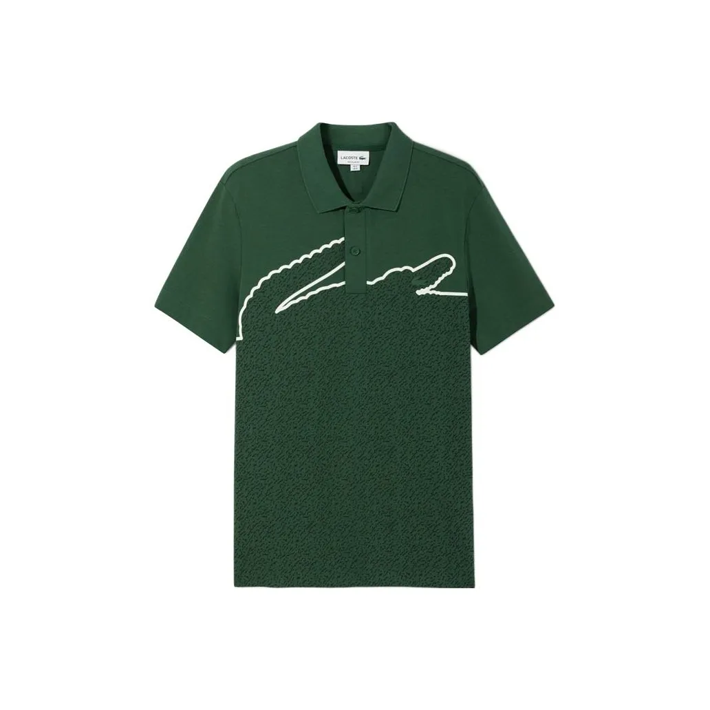 LACOSTE Polo Shirts Men's Green