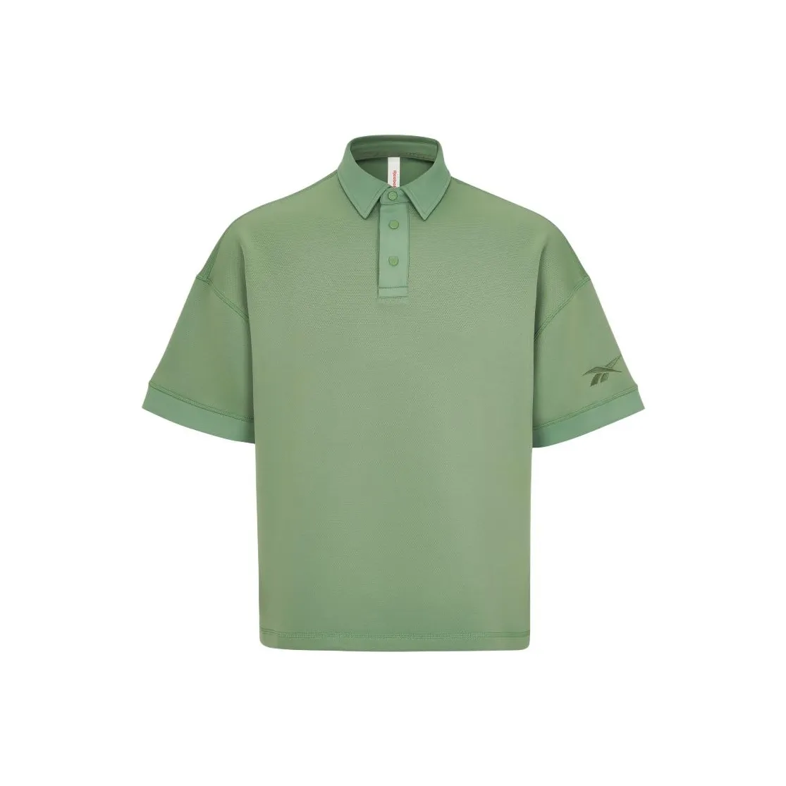 Reebok Зеленое Унисекс Поло