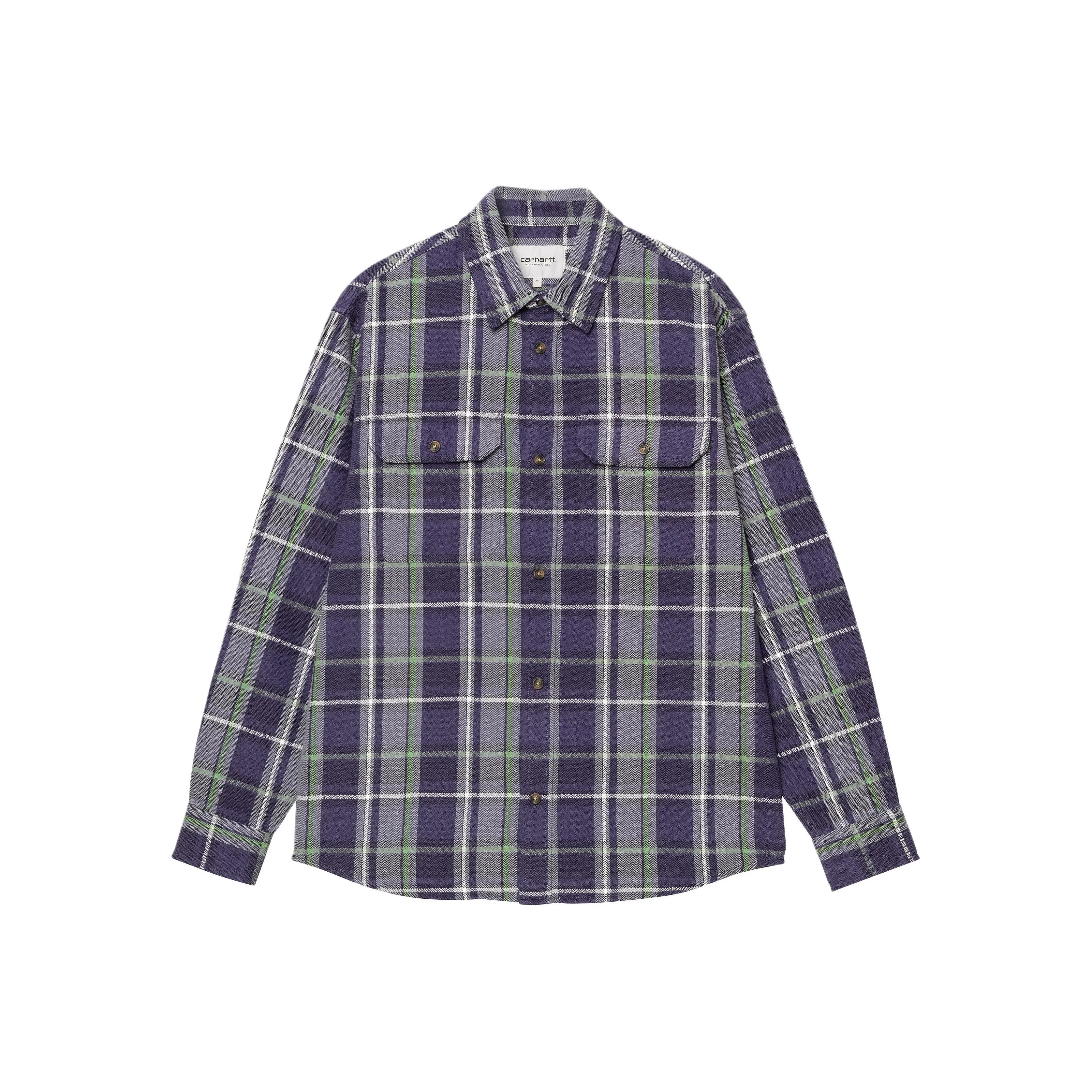 Carhartt WIP L/S Hobart Shirt Men's Purple