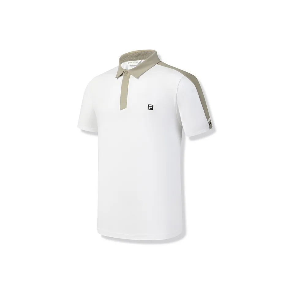 FILA Golf Series Polo Shirt Men's Jade White