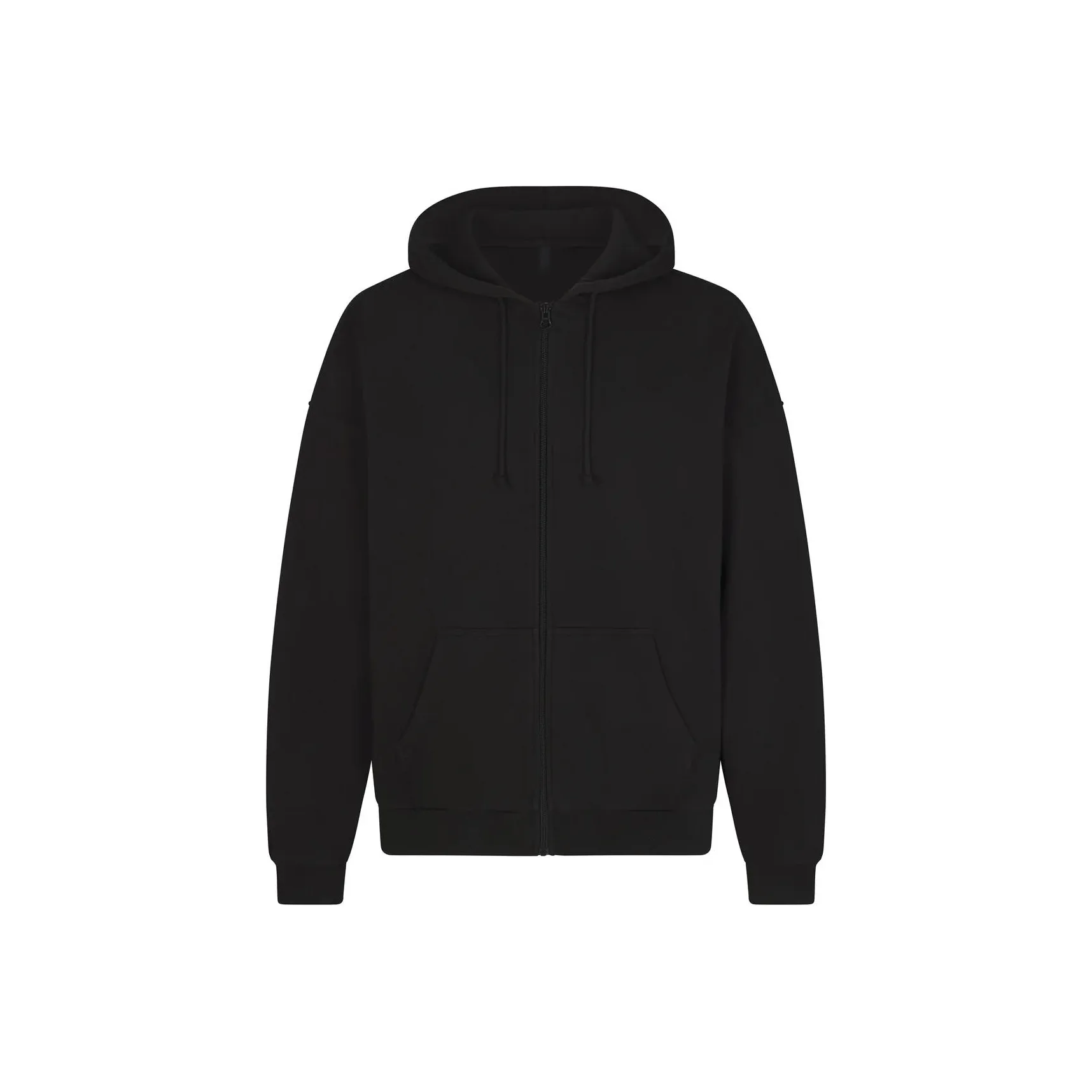 SKIMS TERRY MENS RELAXED ZIP UP HOODIE Sweatshirt Men's WASHED OBSIDIAN/Washed Obsidian