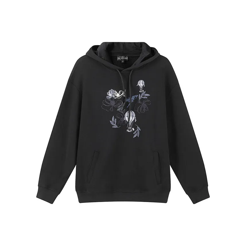 EMPORIO ARMANI FW23 Свитшот Мужской Черный