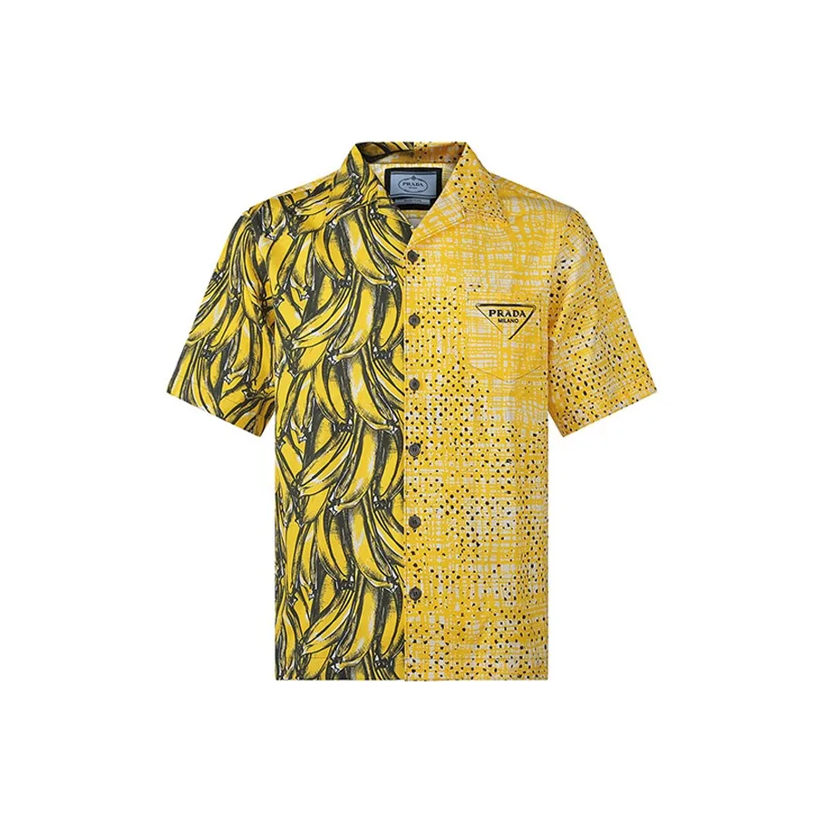 PRADA Shirts Men Yellow