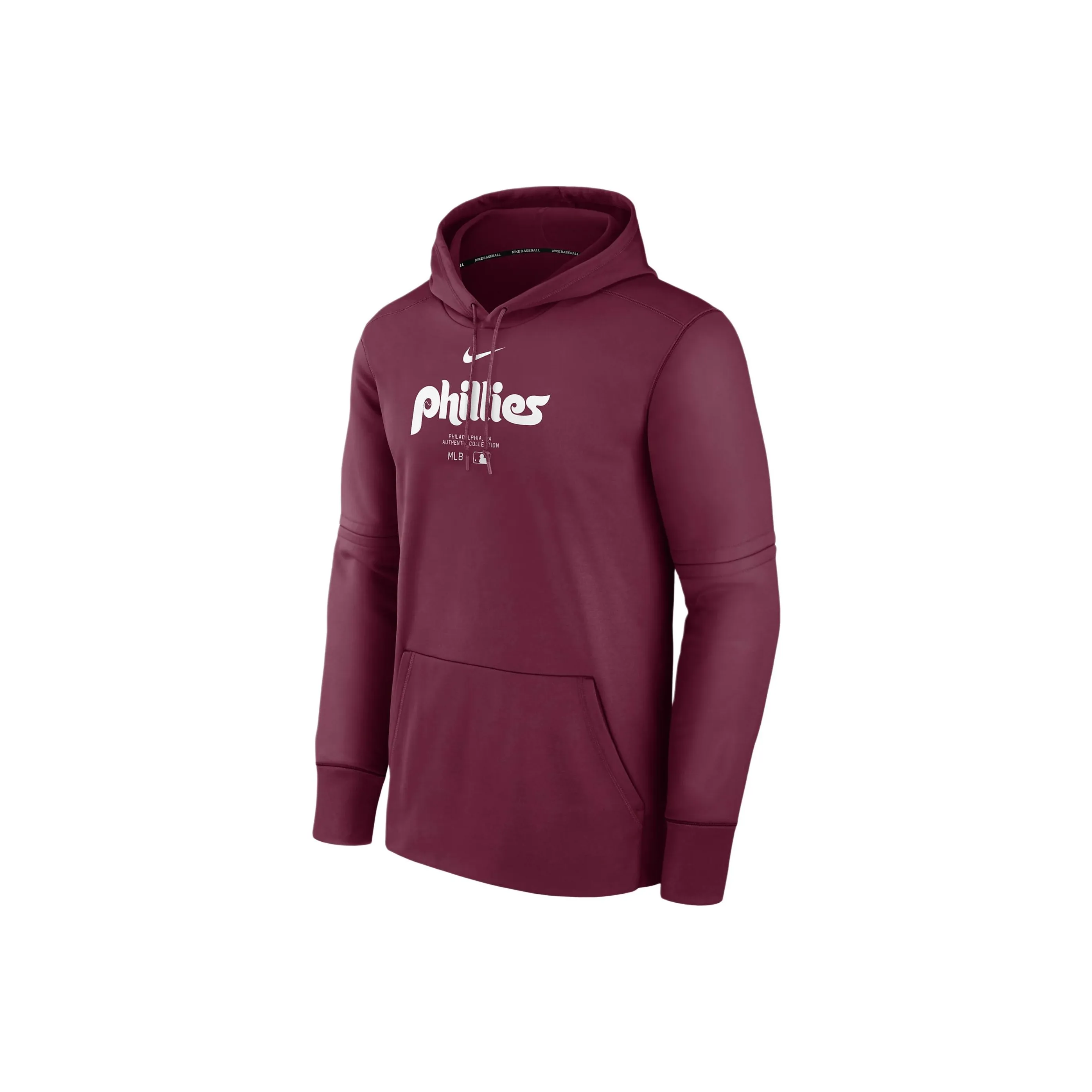 Nike Philadelphia Phillies Authentic Collection Practice Men's Nike Therma Mlb Pullover Hoodie