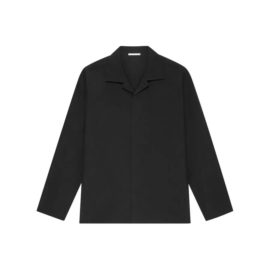 Nice Rice Рубашка Мужская Угольный Черный