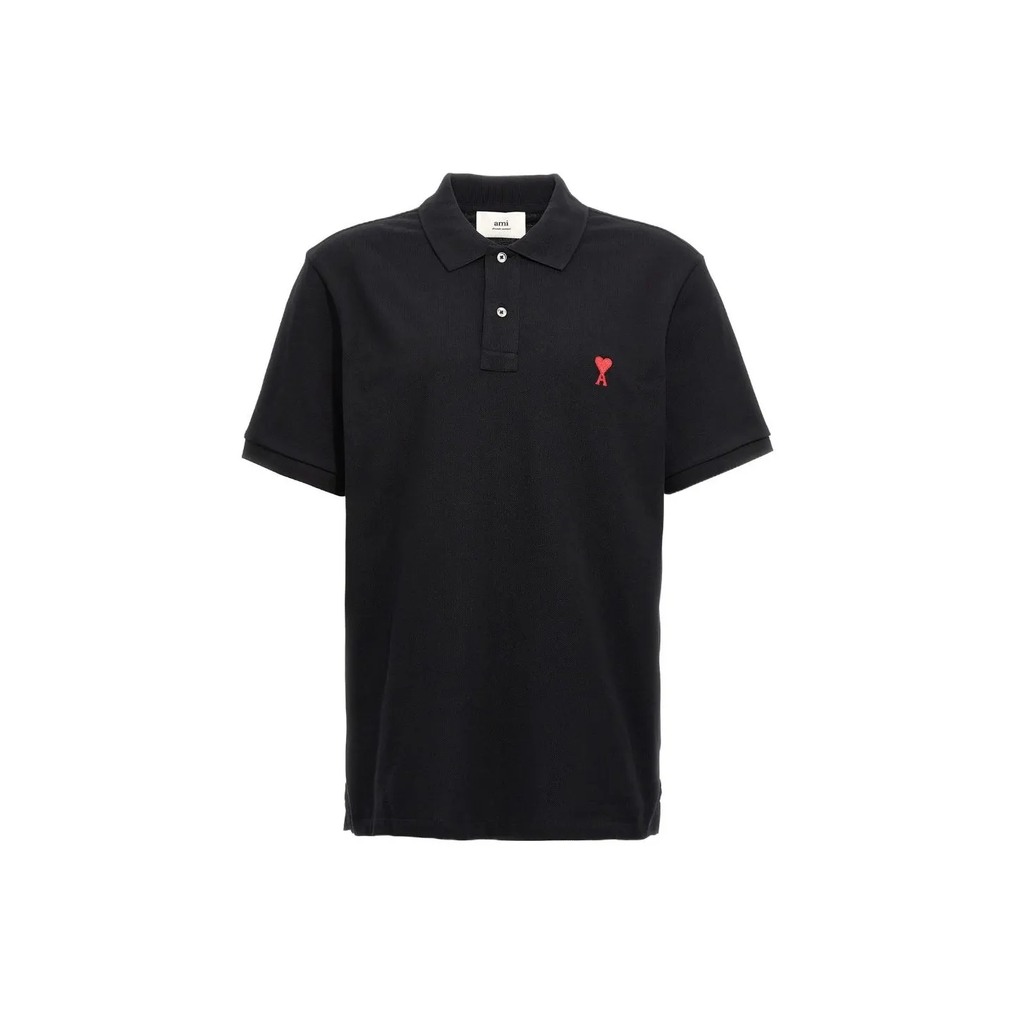 AMIPARIS Мужская черная поло рубашка
