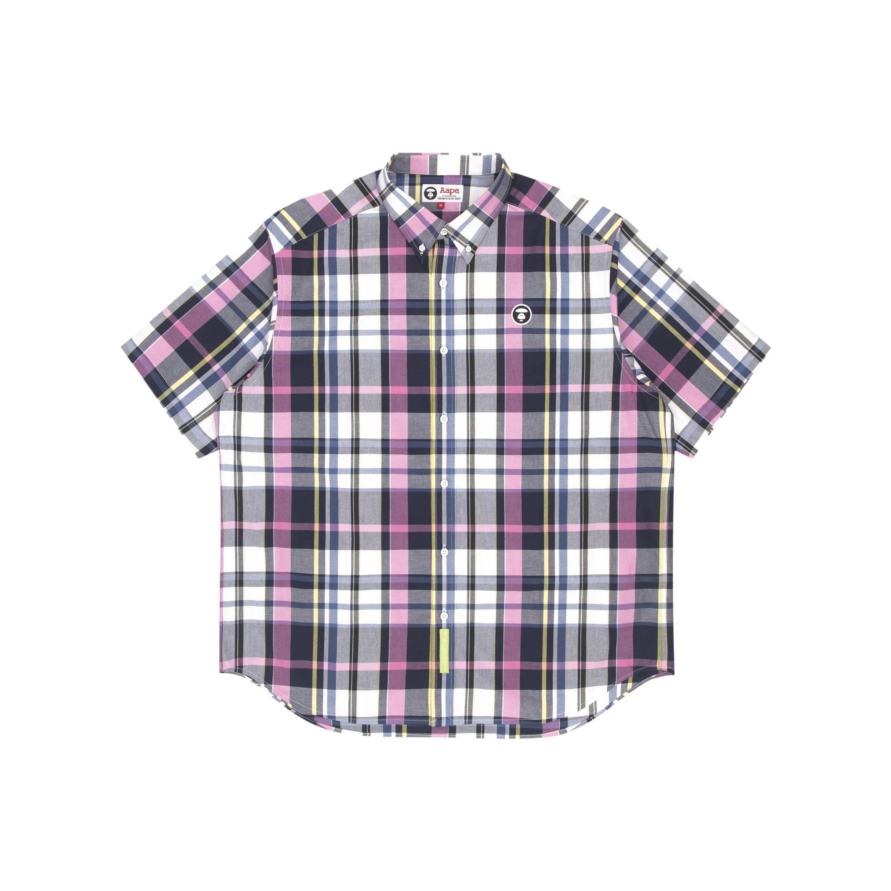 AAPE Розовый PKA Мужская Рубашка