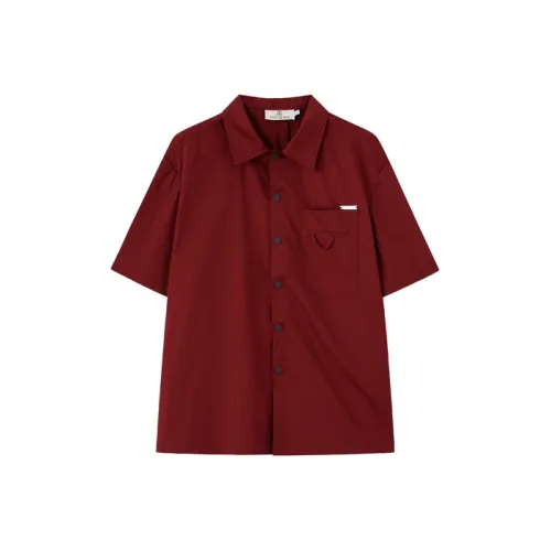 RUE DE RUI Red Мужские Рубашки