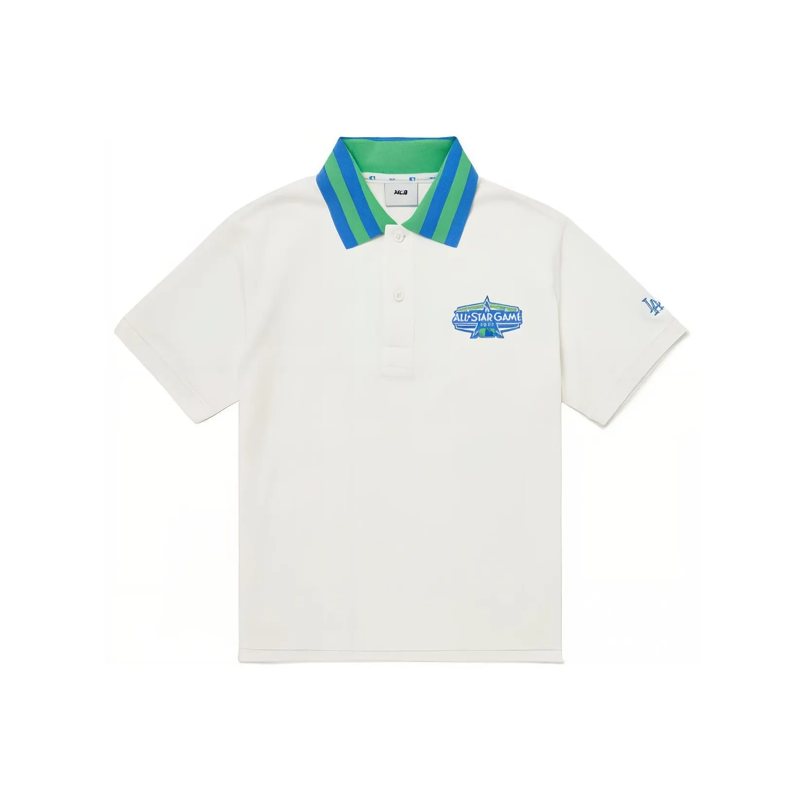 MLB Los Angeles Dodgers Белое Унисекс Поло