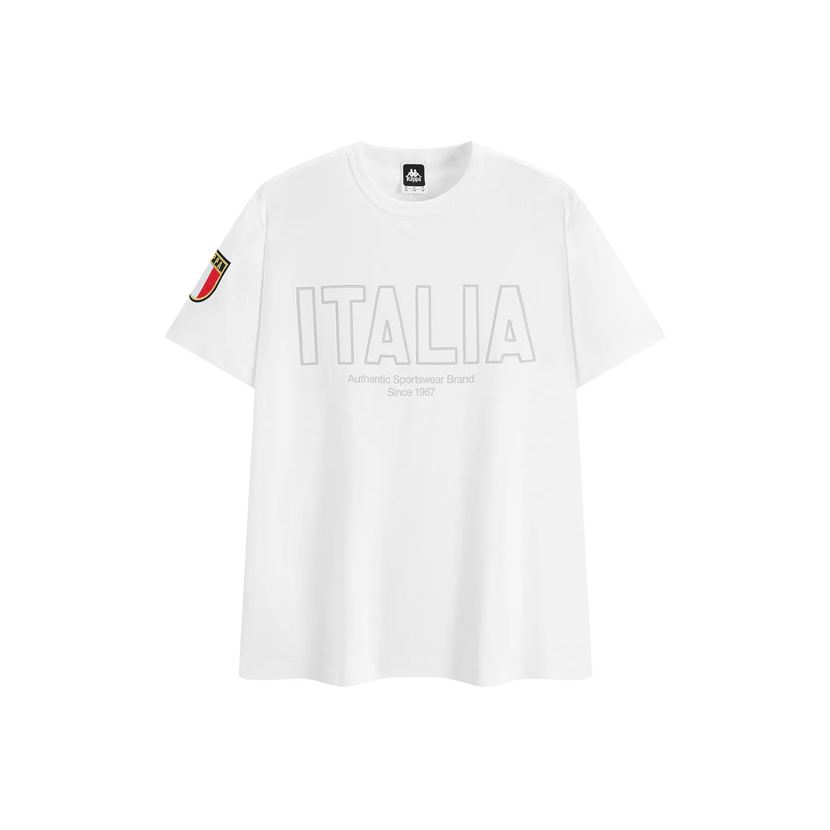 KAPPA 1916 Series T Рубашка Мужская Белая