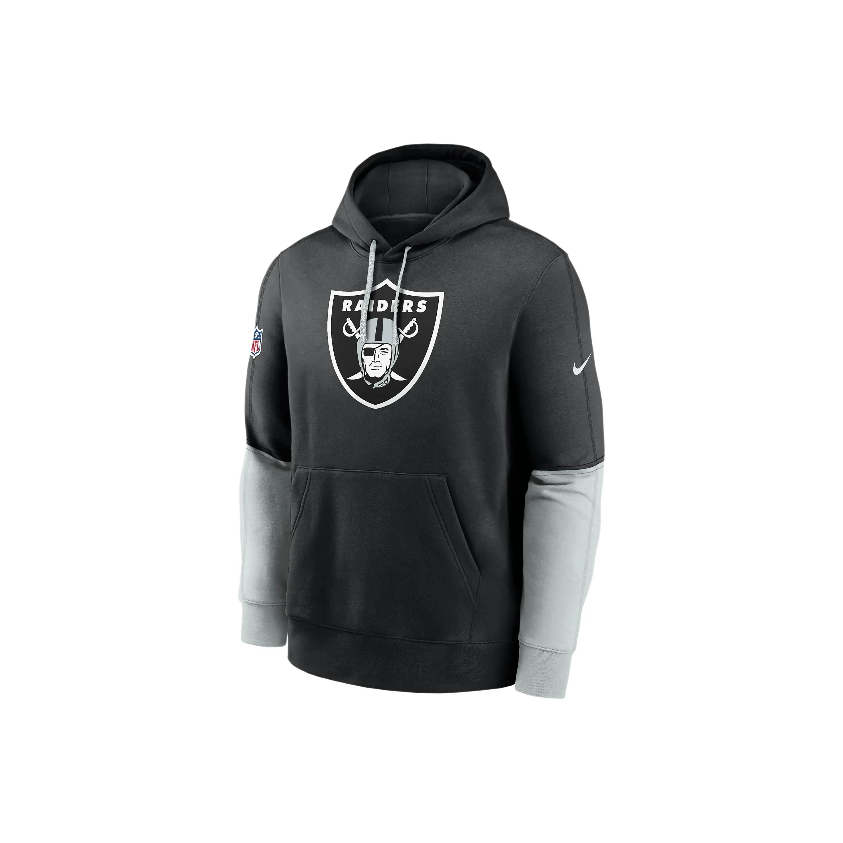 Nike Las Vegas Raiders Sideline Team Issue Club Men's Nike Nfl Pullover Hoodie