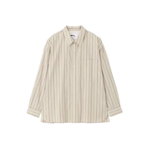 Margaret Howell Limited Абрикос Мужские Рубашки