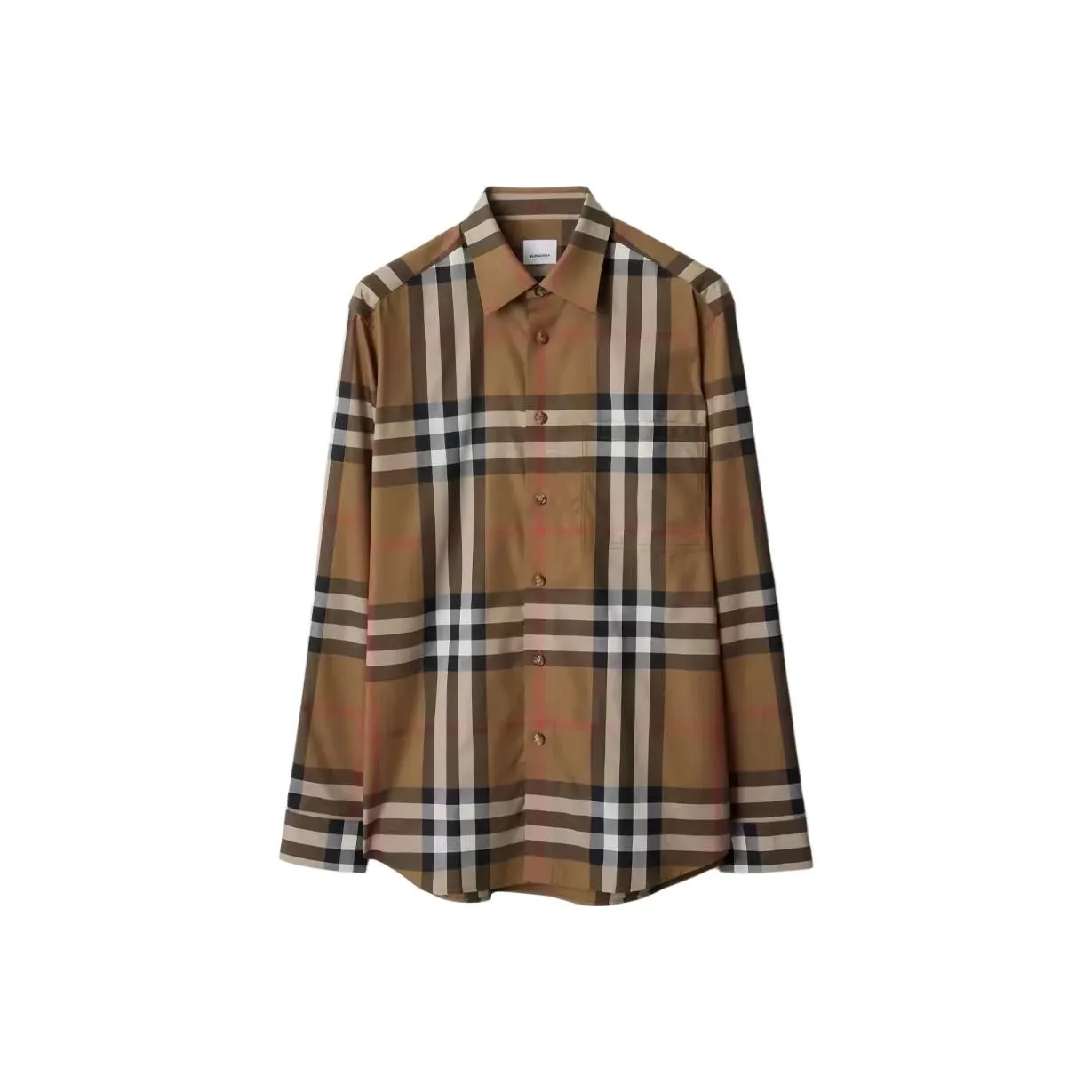 Burberry Shirts Men's Brown