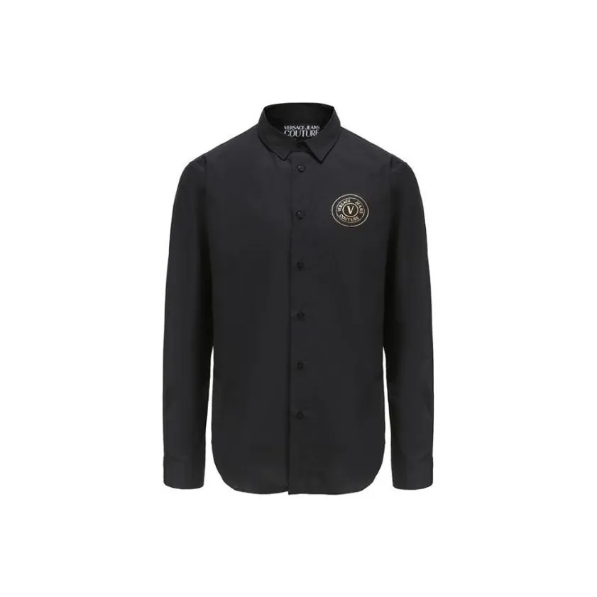 VERSACE JEANS COUTURE Logo Detailed Button Up Shirt