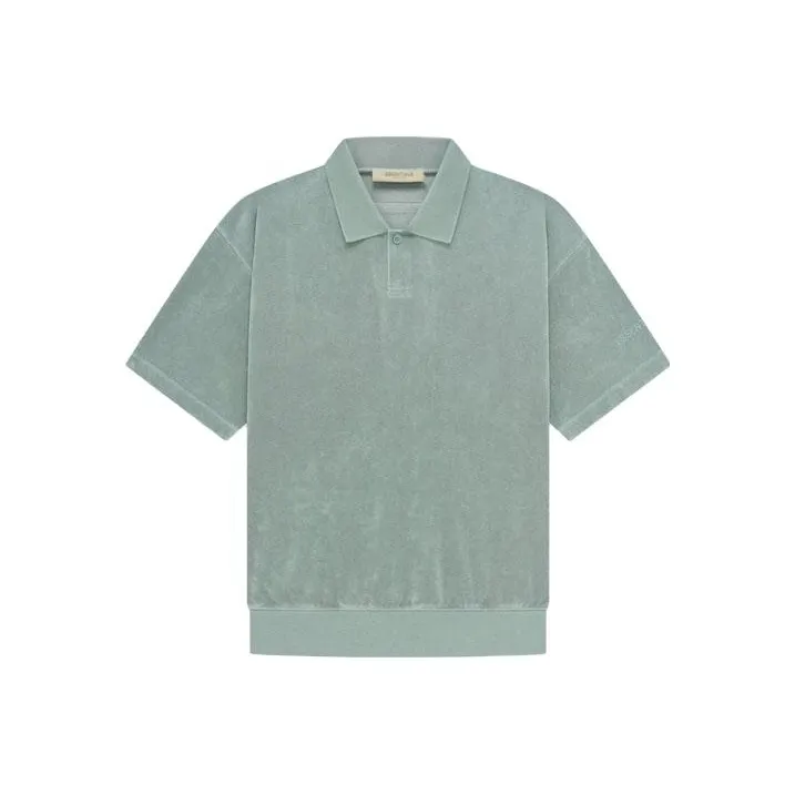 Fear Of God Essentials Drop2 SS23 Polo Men's Haze Blue