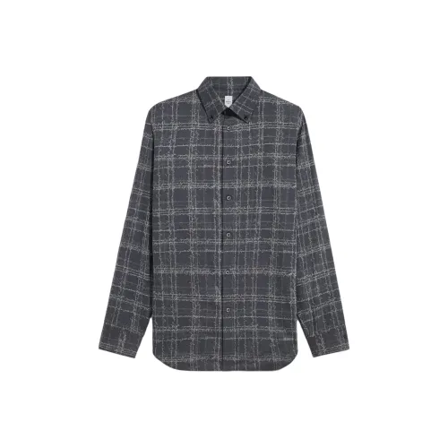 BERLUTI Индиго Мужские Рубашки