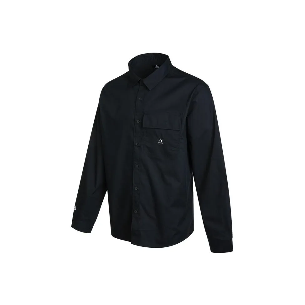 Конверс Черные Унисекс Рубашки