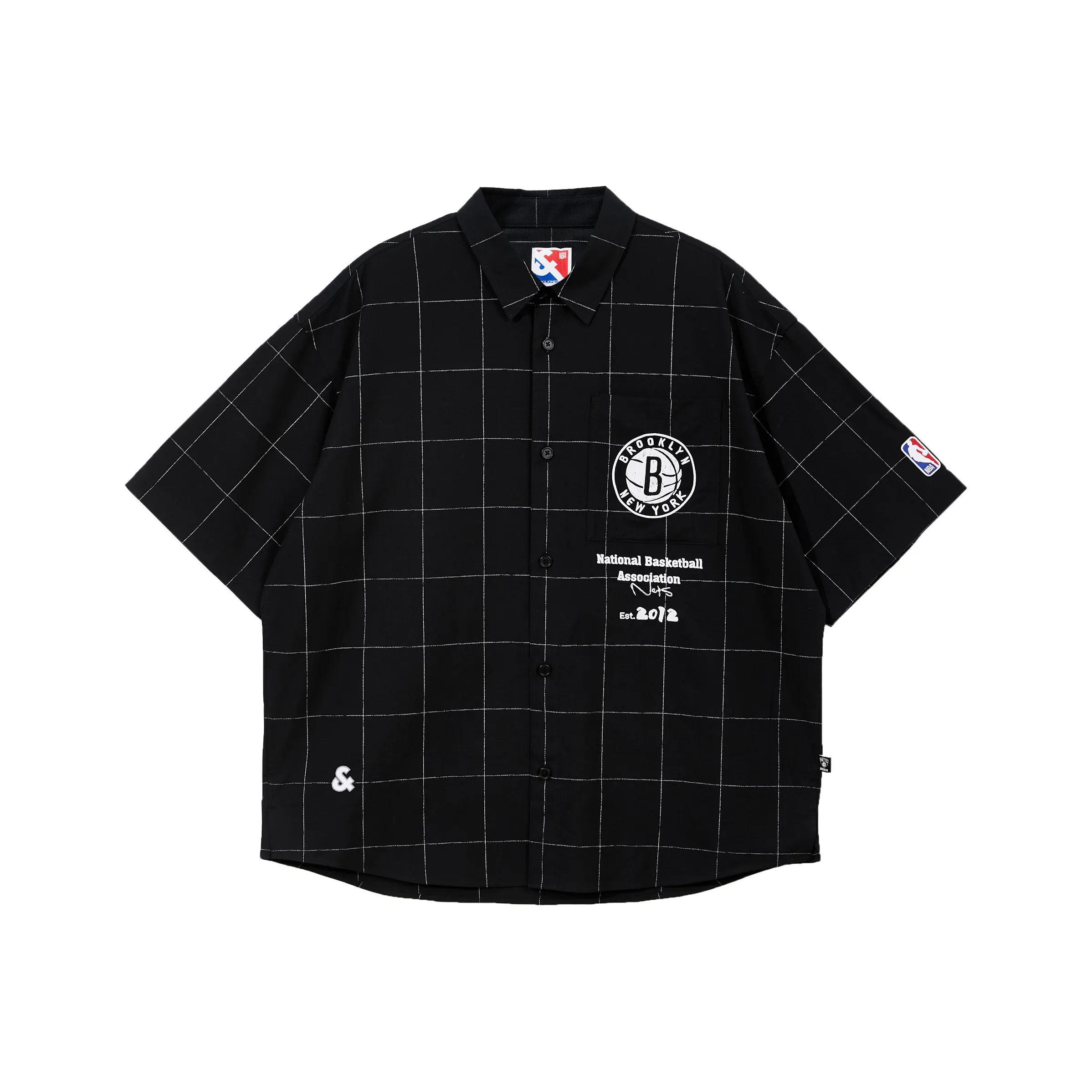 JACK&JONES Черная рубашка E40 унисекс