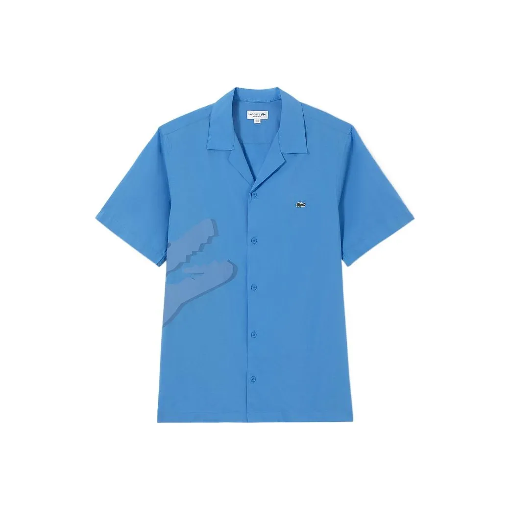 LACOSTE Collaboration Мужские Синие Рубашки