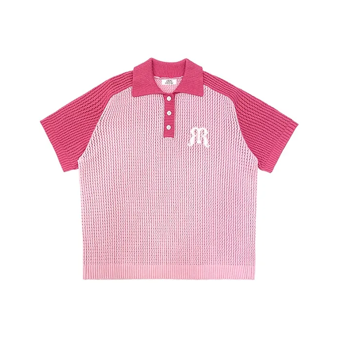 EMPTY REFERENCE Polo Shirt Unisex Pink
