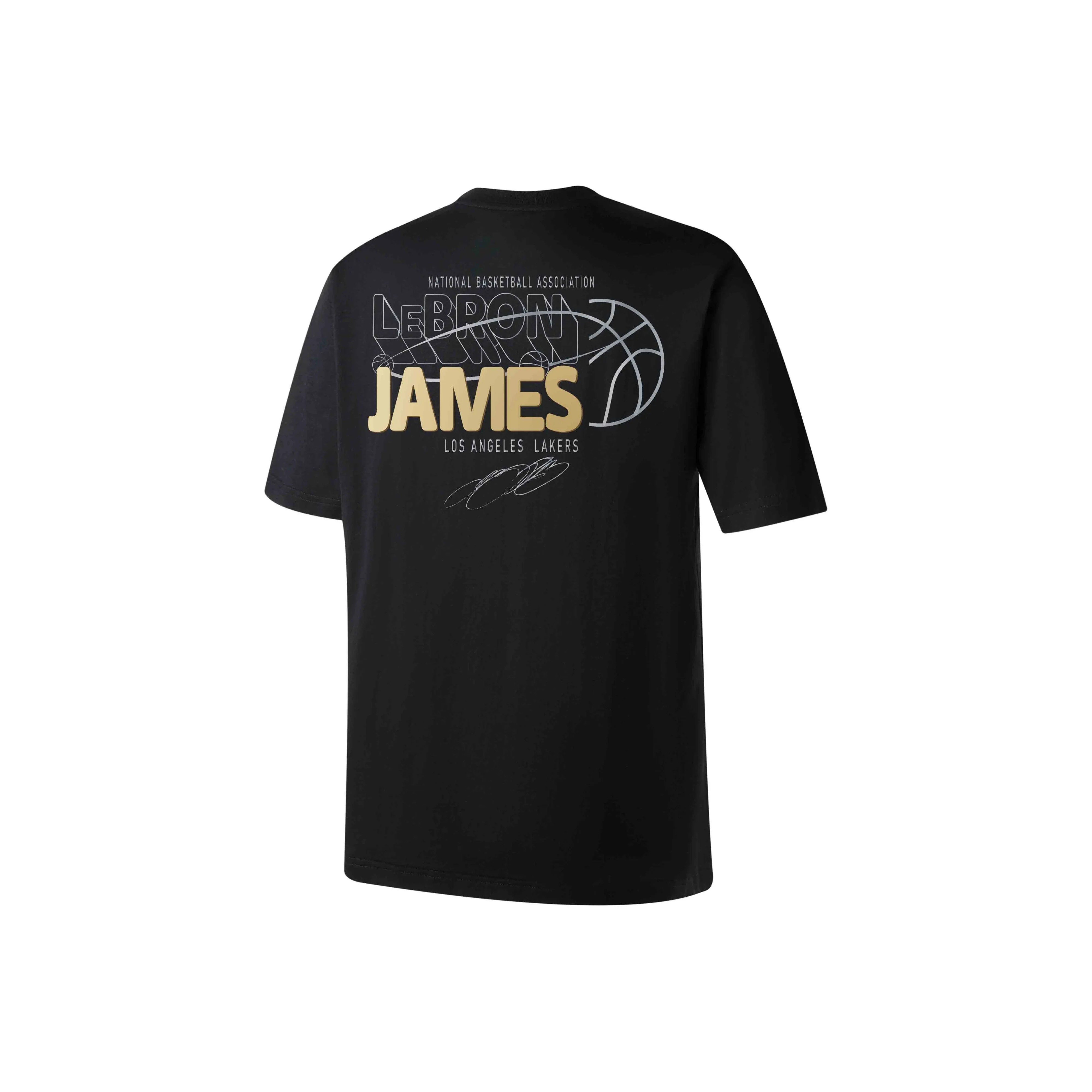 NBA King of Honor Series Черная Унисекс Футболки