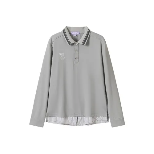 Keypote Golf Серый Мужское Поло