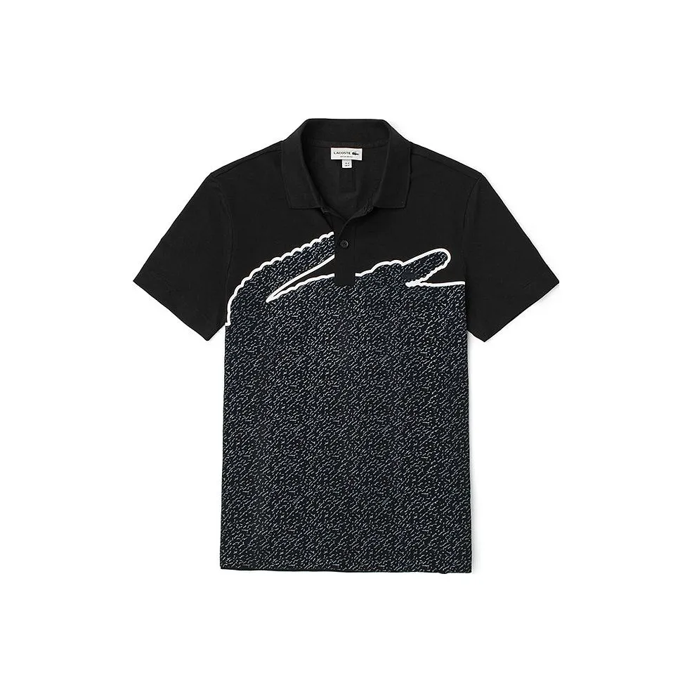 LACOSTE Polo Shirts Men's Black